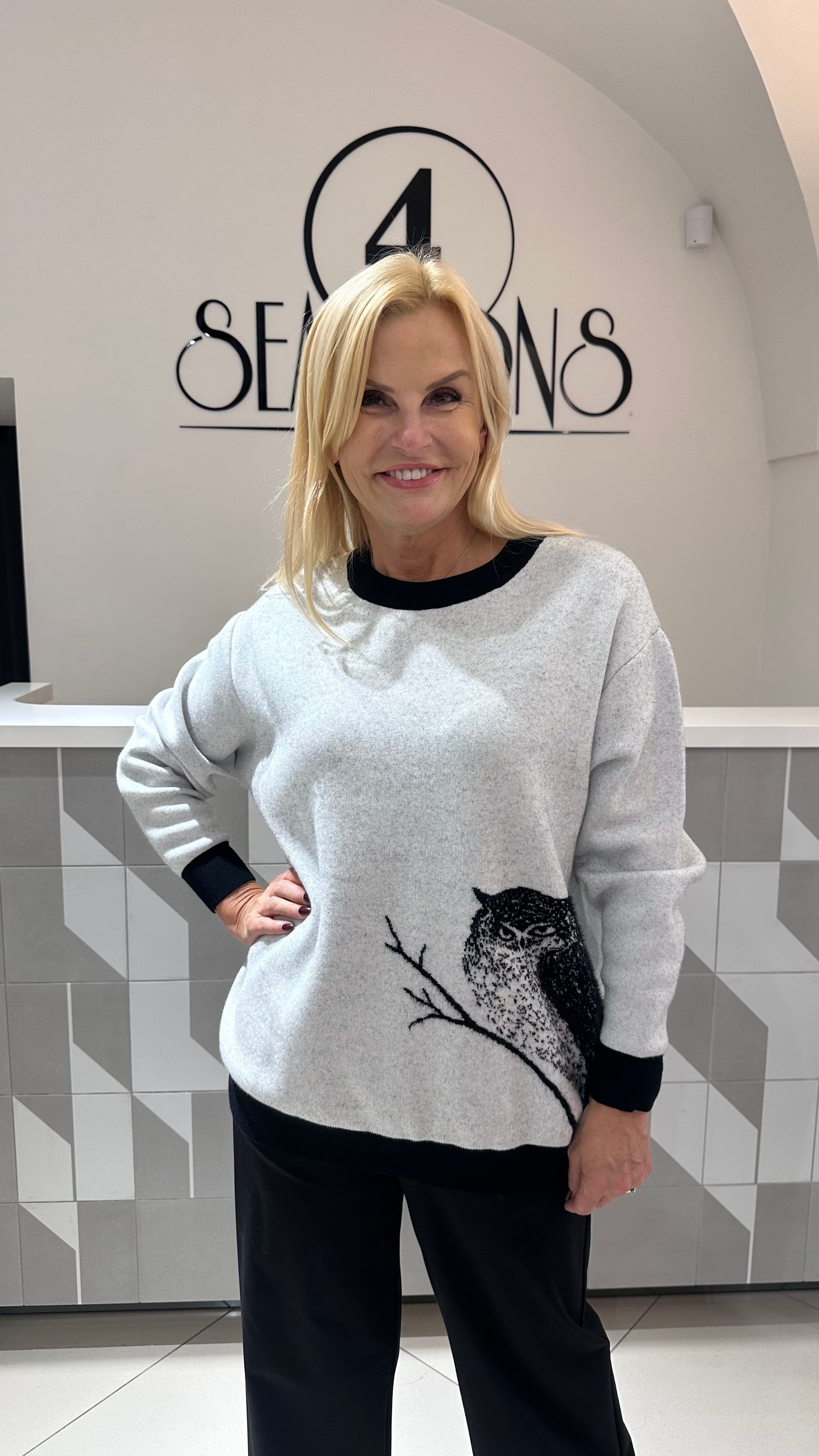 Megztukas su pelėda (m455)