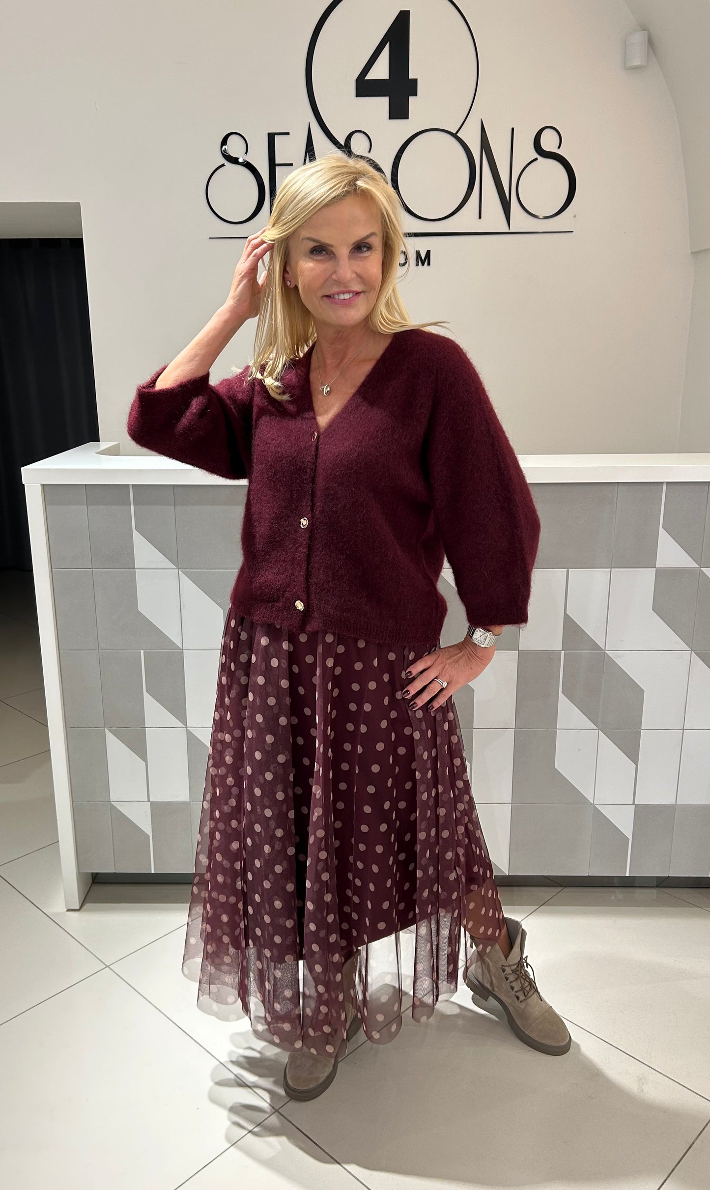 Kardiganas kid moheros (M443)