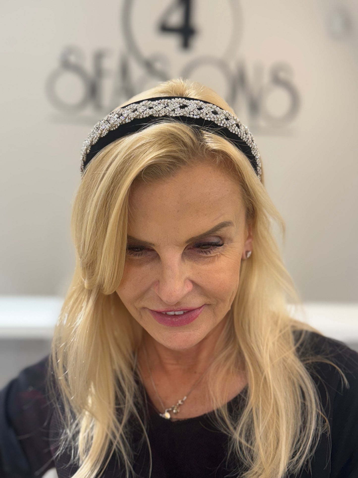 Lankelis su Swarovski kristalų  pyne