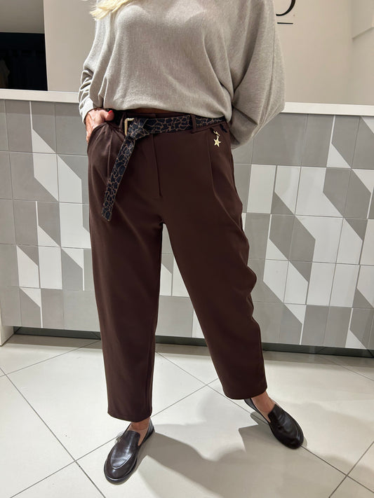 Kelnės su diržu (k513)