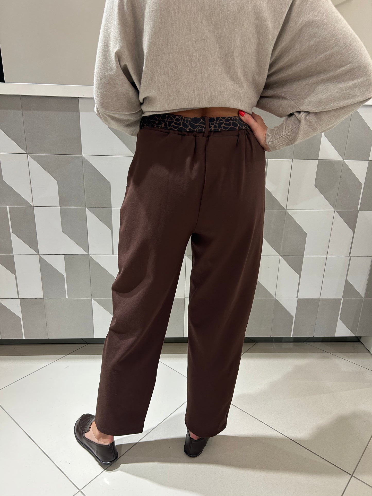 Kelnės su diržu (k513)