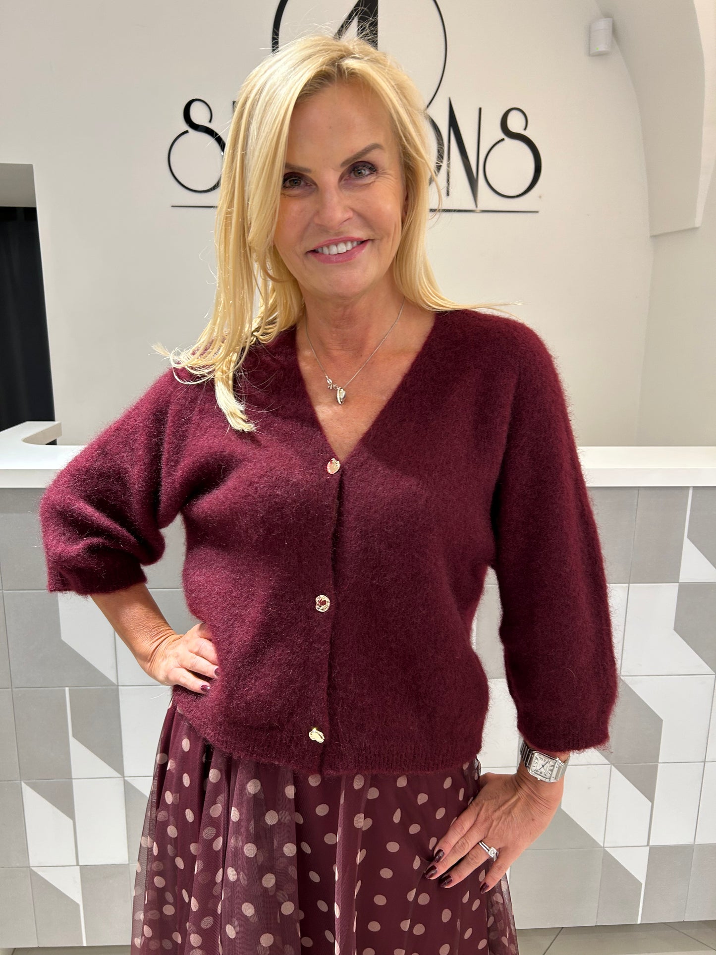 Kardiganas kid moheros (M443)